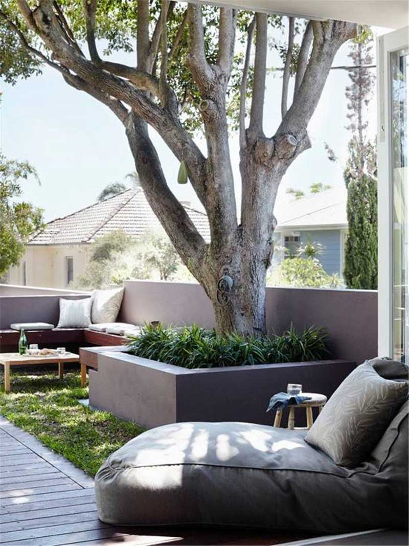 兩塊的庭院效果圖