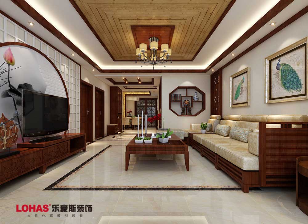 天下玉苑三室兩廳裝修效果圖