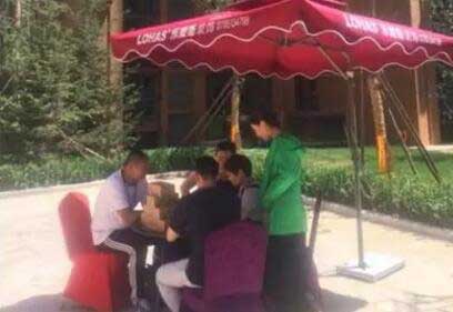 東勝紫御府交房現(xiàn)場