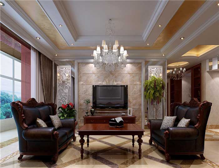 綠園168平米四室兩廳兩衛(wèi)歐式效果圖