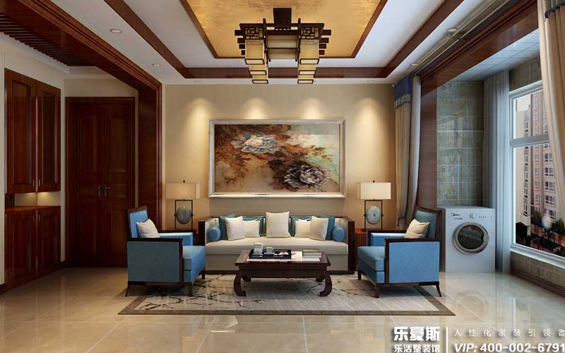 禮居洋墅300㎡別墅中式風格