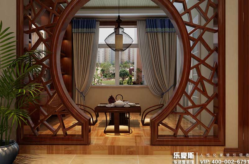 禮居洋墅300㎡別墅中式風格