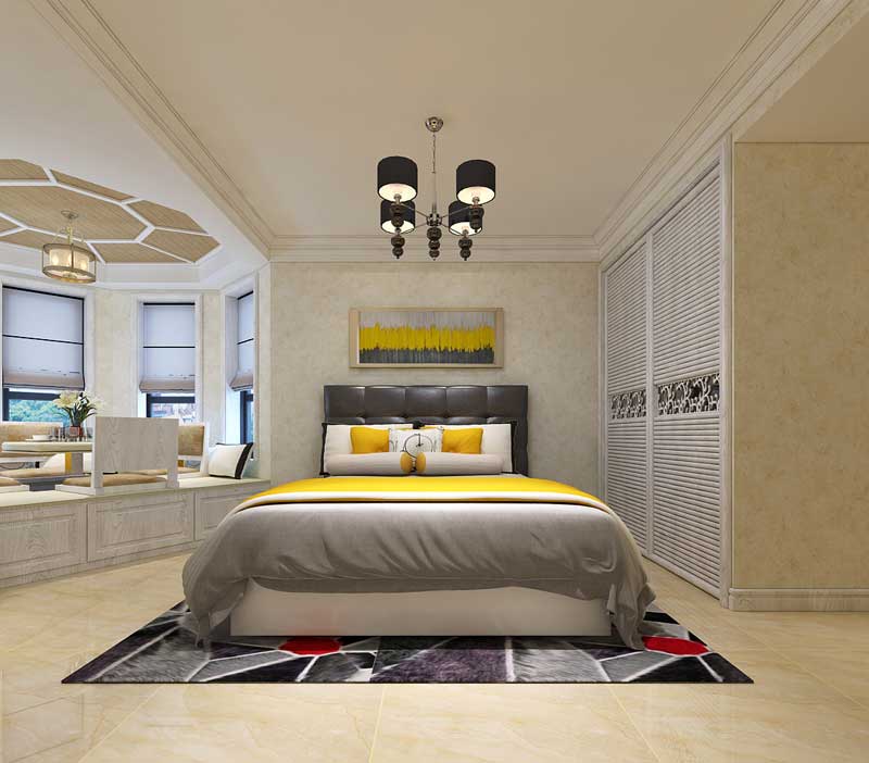 正定墅洋居禮245平米三室兩廳四衛(wèi)歐式風(fēng)格