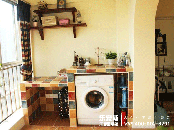 陽臺洗衣機裝修設計