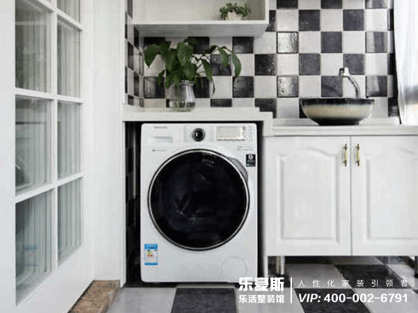 陽臺洗衣機裝修設計