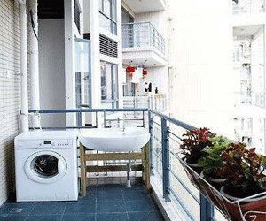 陽(yáng)臺(tái)到底可不可以裝洗衣機(jī) 看看這里就知道了