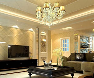 家庭裝修，客廳吊燈如何選擇？