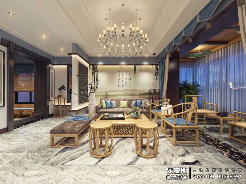 碧桂園180平米新中式風格效果圖