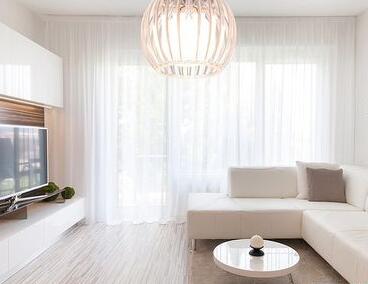 客廳紗簾裝修設計