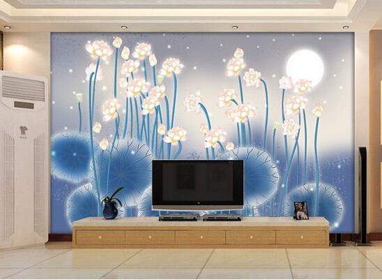中式裝修電視墻壁紙怎么選