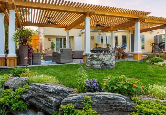 別墅花園庭院設計