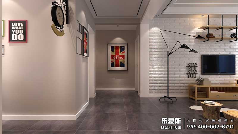 林蔭大院工業(yè)風裝修效果圖