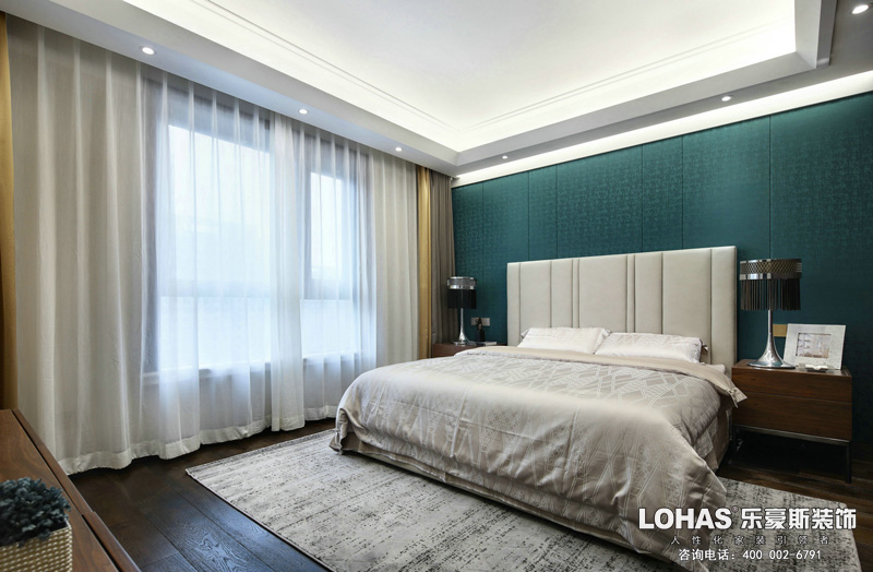 正定御河上院202平米臥室裝修