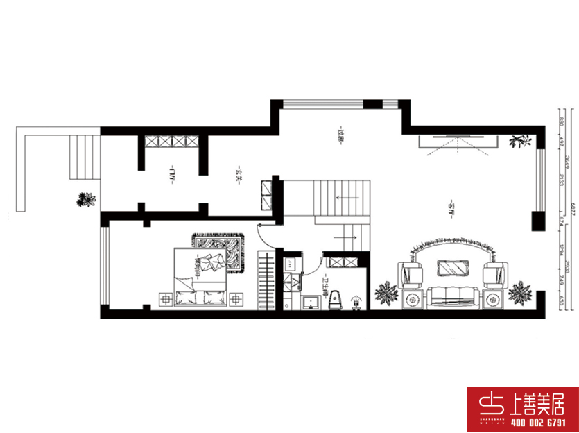 春江花月360平別墅美式