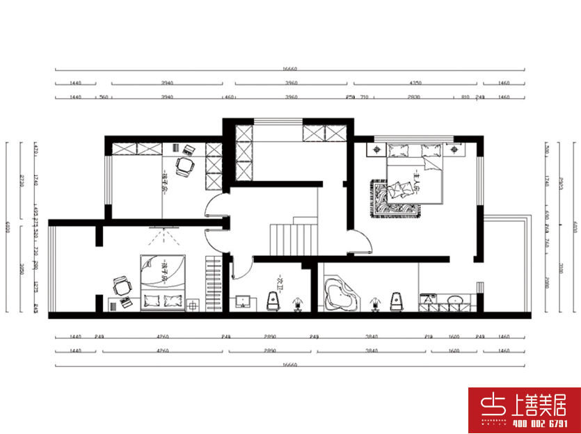 春江花月360平別墅美式