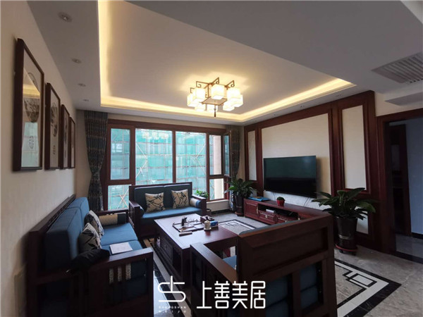 秀水名邸新中式風(fēng)格實景