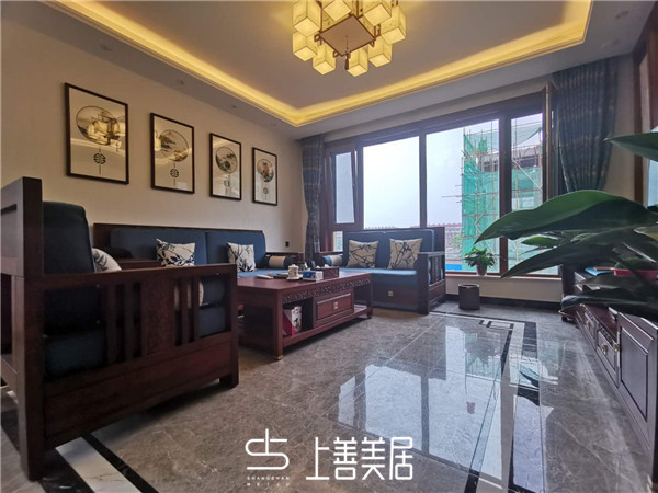 秀水名邸新中式風(fēng)格實景