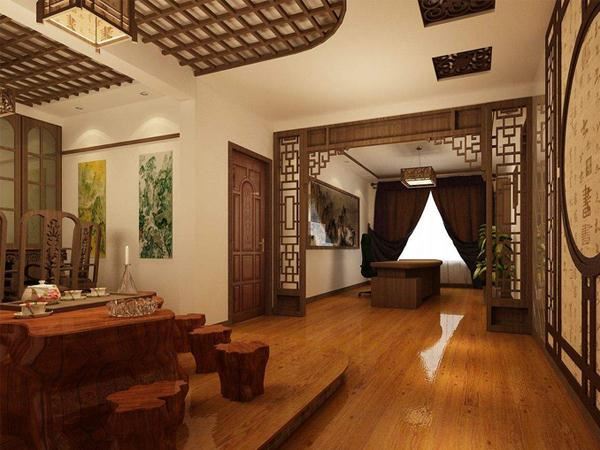 木柵格吊頂安裝