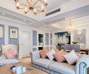 石家莊120平米美式裝修風格 是你喜歡的菜嗎？