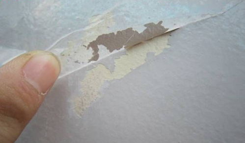 墻面涂料脫落