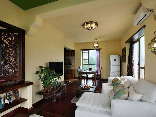 東南亞客廳吊頂