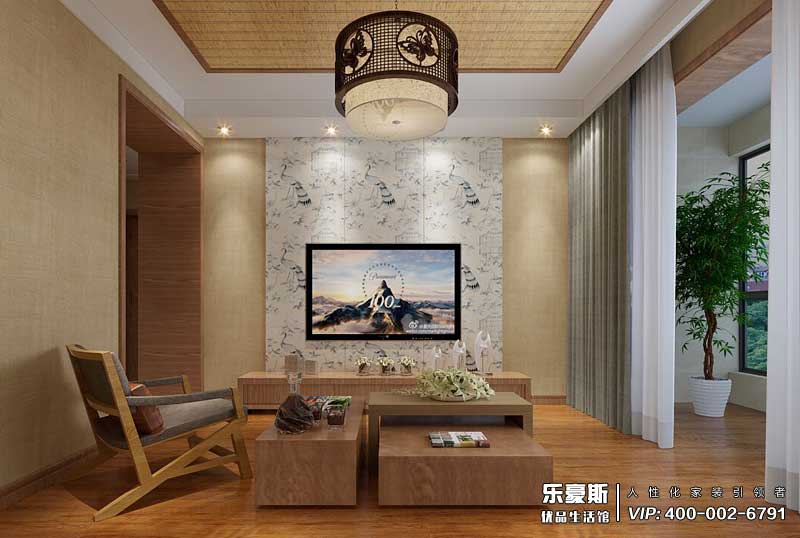 拉菲小鎮(zhèn)89平米東南亞風(fēng)格裝修效果圖