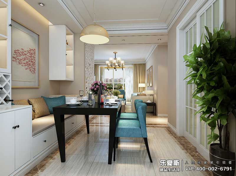 保利花園137平米簡(jiǎn)約風(fēng)格裝修效果圖