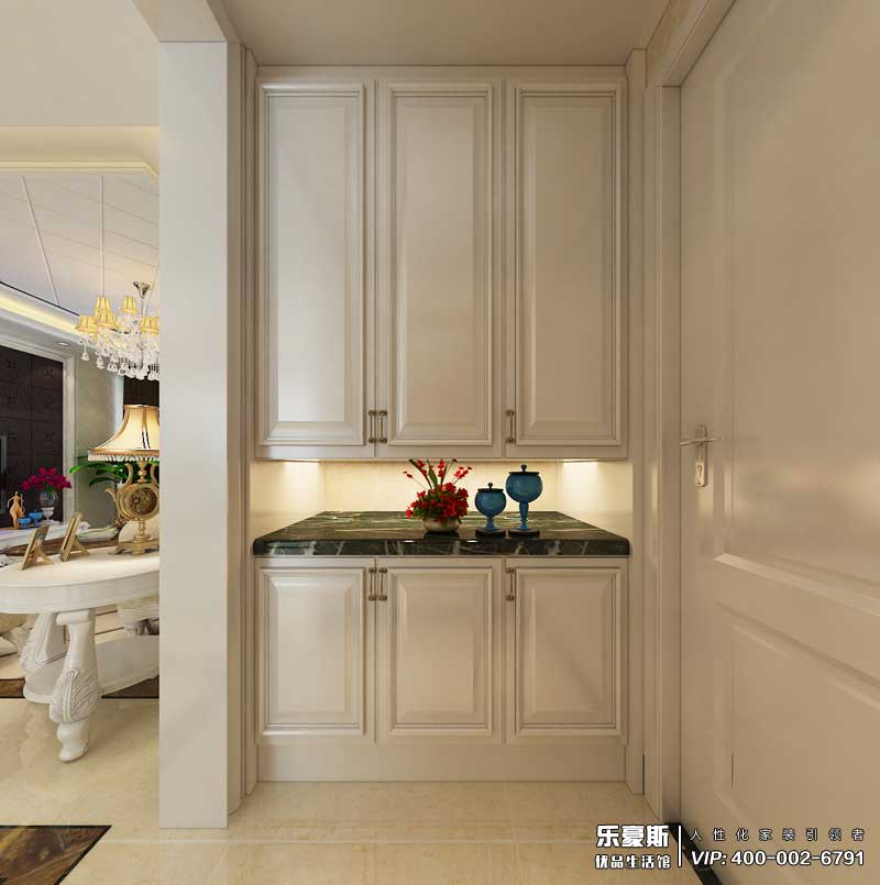 盛邦大都會(huì)139平米簡(jiǎn)歐風(fēng)格裝修效果圖