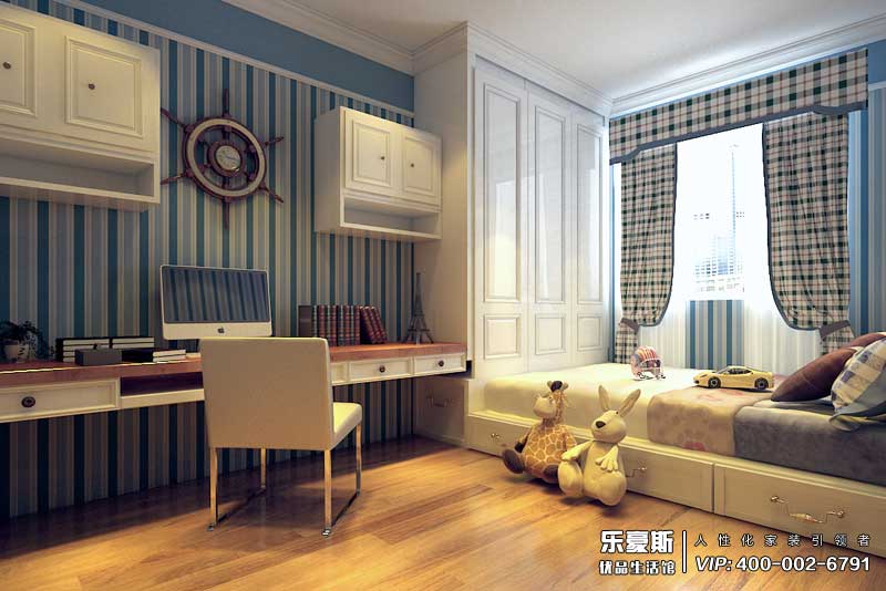 天海譽天下139平米北歐風格裝修效果圖