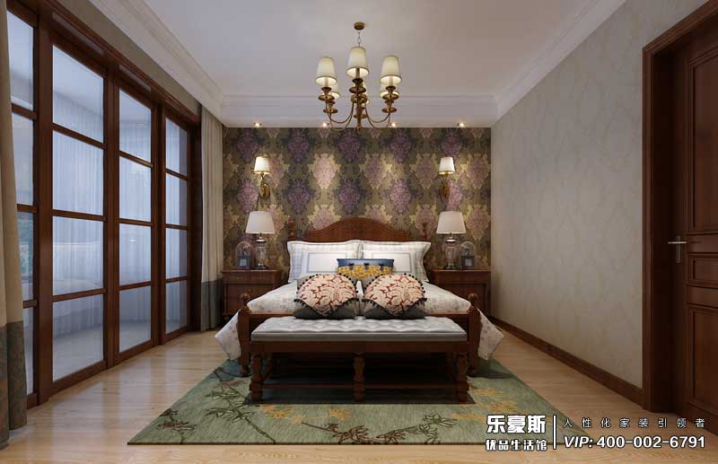 碧桂園180平米美式風(fēng)格裝修效果圖