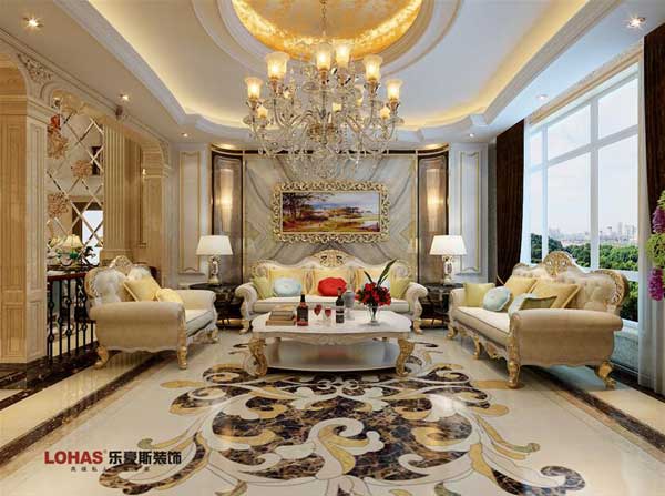 紅石原著大宅別墅裝修設(shè)計效果圖