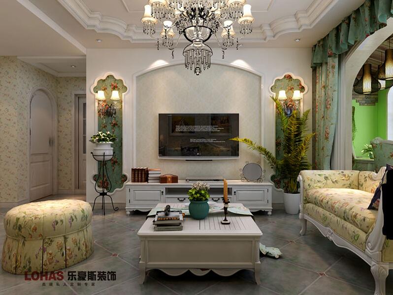 石家莊田園風(fēng)格裝修效果圖