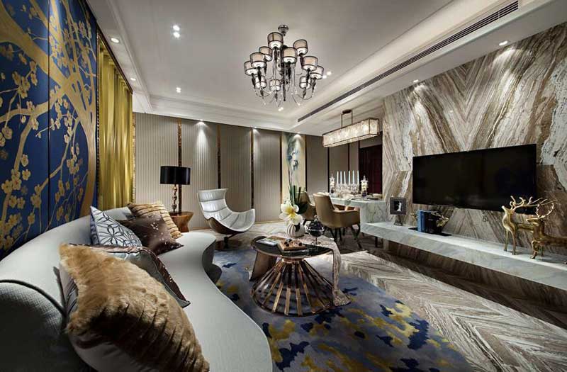 英式田園風格別墅裝修效果圖