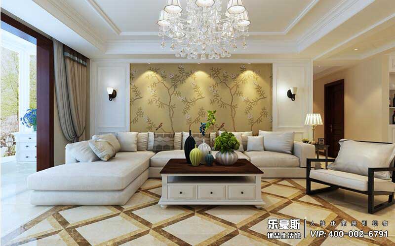 石家莊萬信花園220平米現代簡約風格裝修效果圖