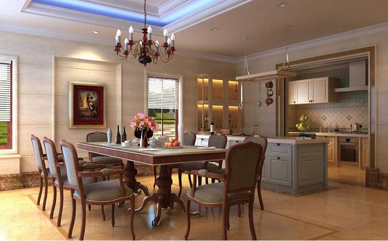 廚房別墅裝修效果圖
