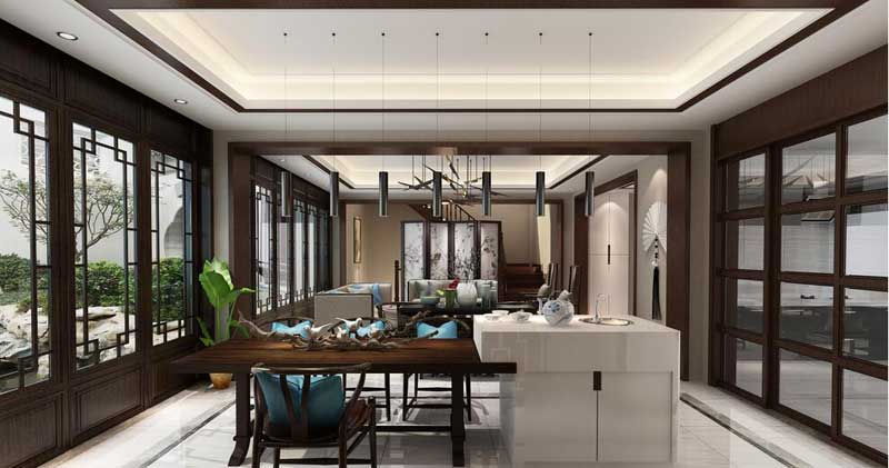 餐廳別墅裝修效果圖