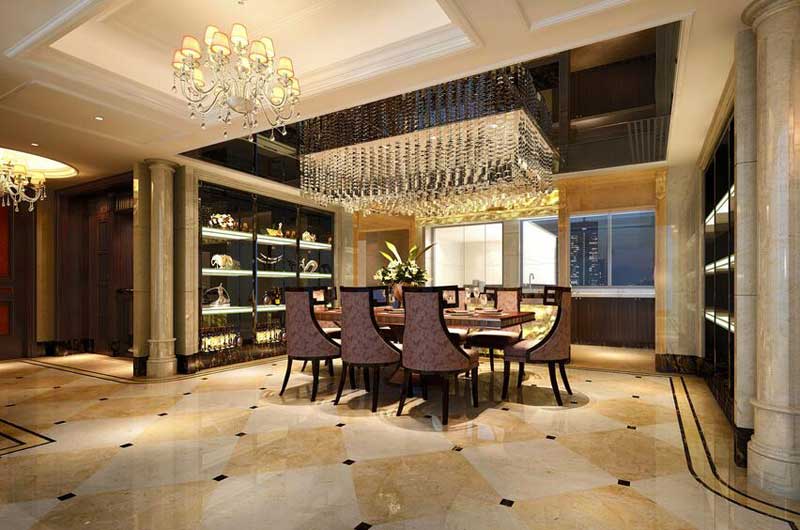 餐廳別墅裝修效果圖