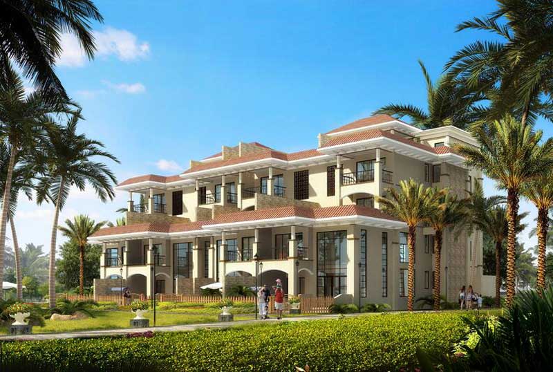 疊拼別墅裝修效果圖