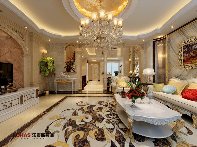 紅石原著500平米歐式風(fēng)格裝修效果圖