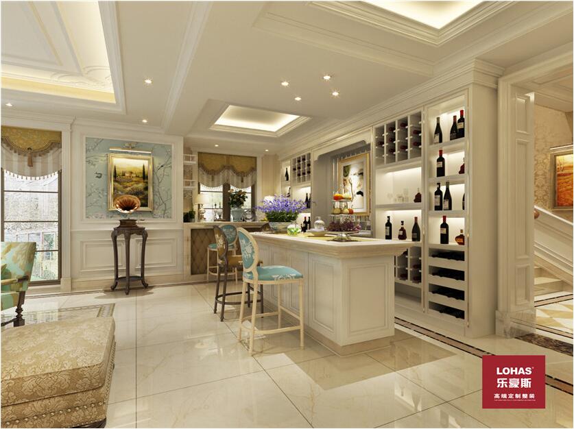 西山一號歐式風格別墅裝修效果圖