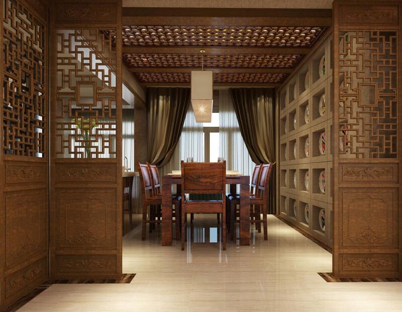 瑞府新中式風格裝修效果圖
