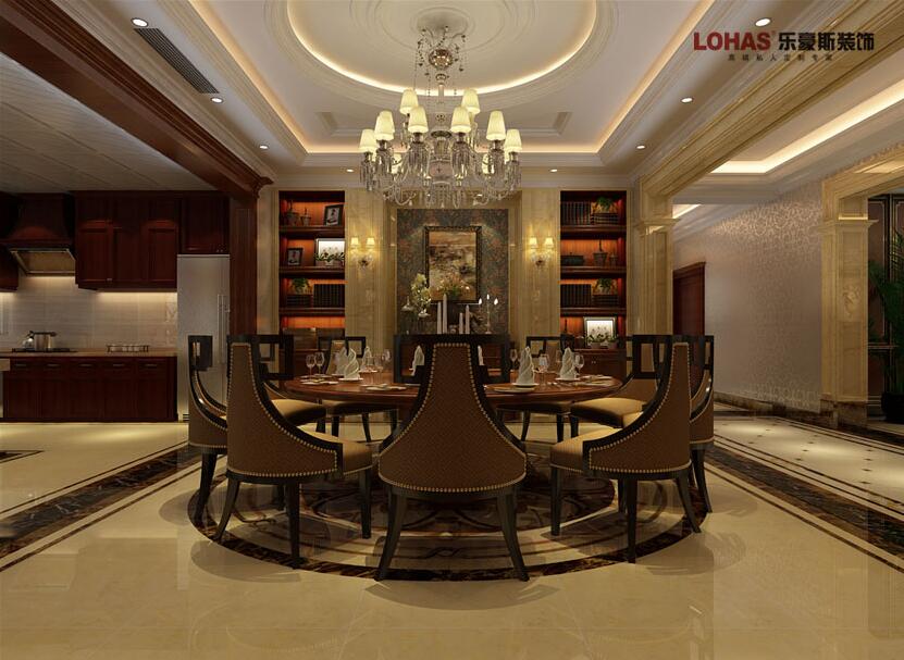 赫石府美式風(fēng)格別墅裝修效果圖