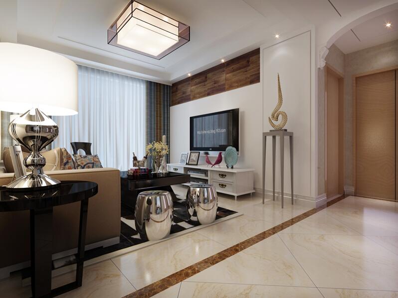 簡約電視墻裝修效果圖