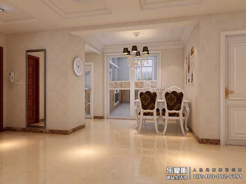 正定天山熙湖簡(jiǎn)歐風(fēng)格裝修效果圖