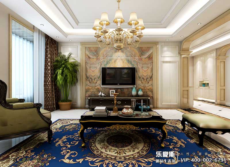 潤江慧谷歐式風(fēng)格裝修效果圖