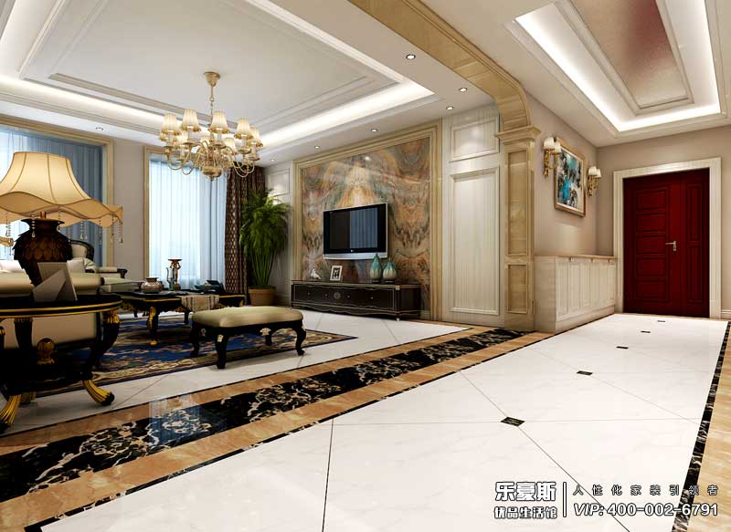 潤江慧谷歐式風(fēng)格裝修效果圖