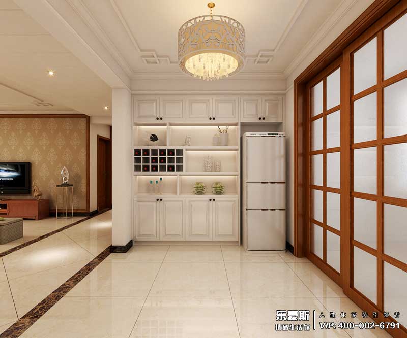 海棠灣130平米新中式裝修