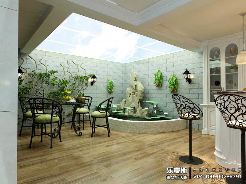 天下錦城300平米簡歐風(fēng)格裝修