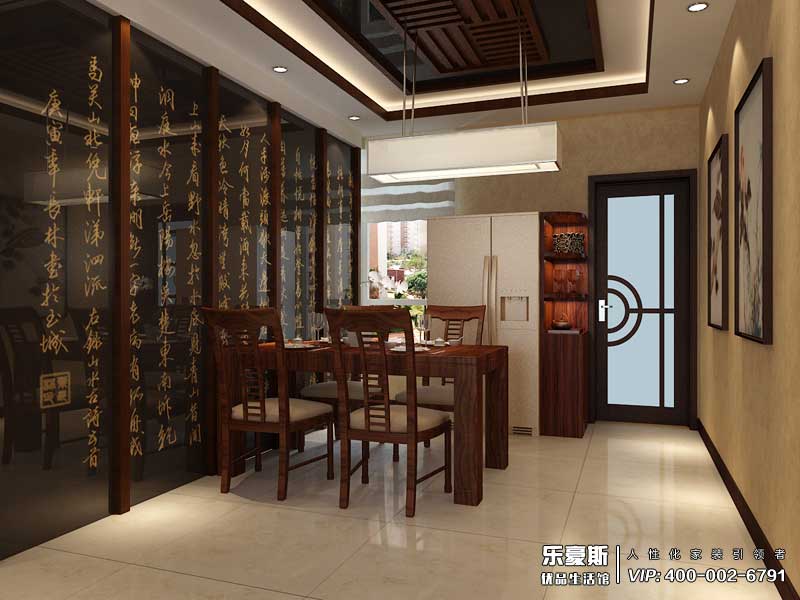 林蔭大院新中式風(fēng)格裝修