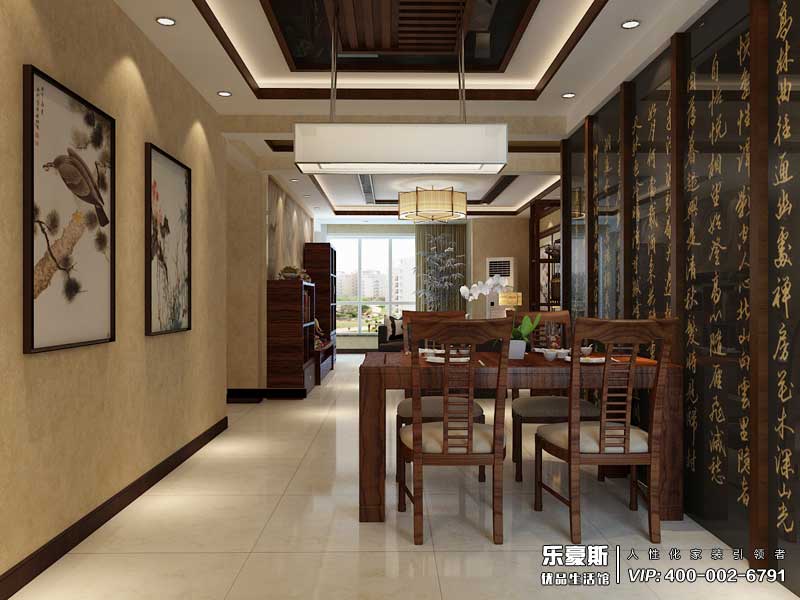 林蔭大院新中式風(fēng)格裝修